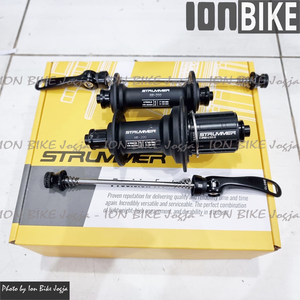 Jual Hub Freehub Strummer HR200 32 Hole Roadbike 32 H 6 Pawl Free Hub