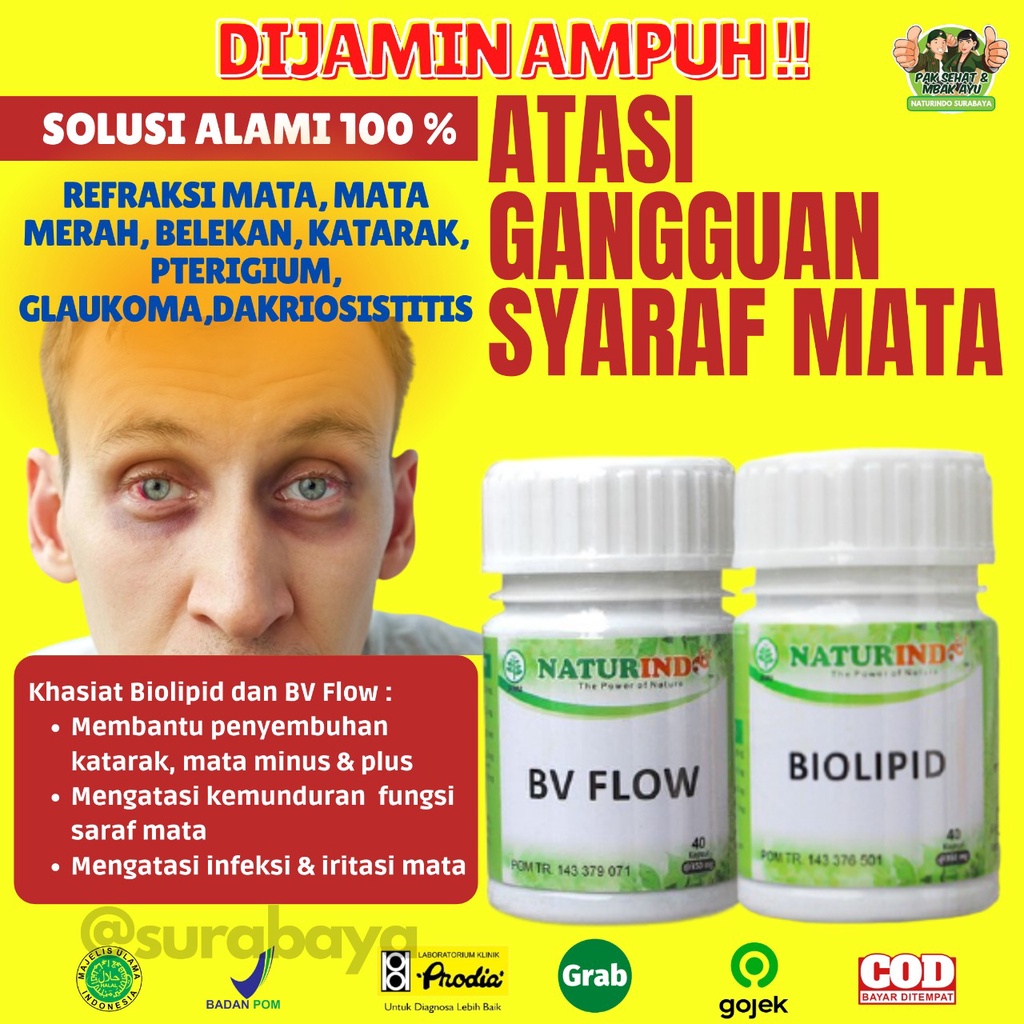 Obat Penurun Kolestrol Kolesterol Tinggi 250 Asam Urat Obat Herbal Penurun Kolestrol Jahat Darah Tinggi Obat Penghancur Lemak Darah Herbal Ampuh Menurunkan Kolesterol Bpom Jamu Kolestrol Stroke Jantung Koroner Tradisional Biolipid Naturindo Surabaya-GANGGUAN SYARAF MATA