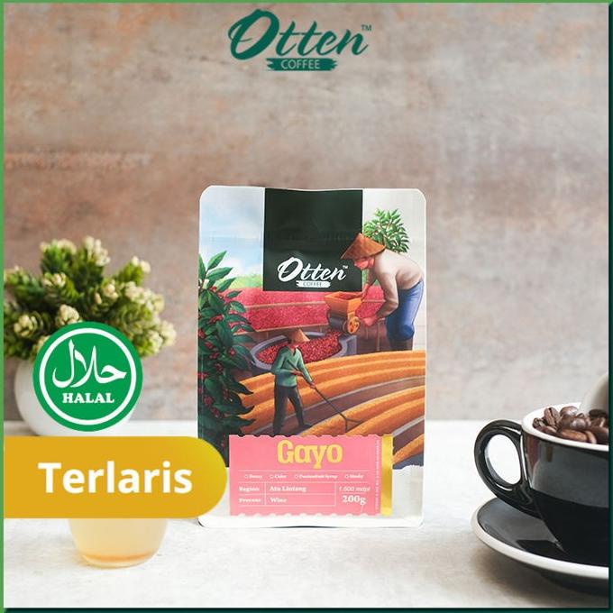 

[ COD ] Aceh Gayo Wine Process 200g Kopi Arabica TERUJI Kode 1294