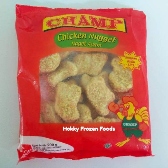 

Nugget Champ Original 500 gr dan 250 gr