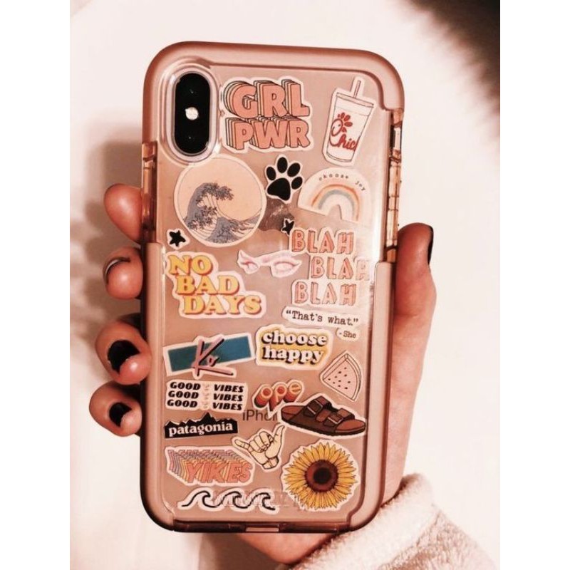 

STICKER TUMBLR/STICKER AESTHETIK/STICKER LUCU BUAT CASE HP TERMURAH