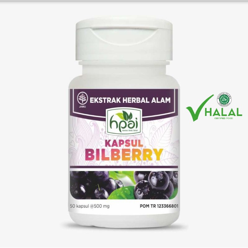 Vitamin Mata Billberry HPAI HNI - Produk Asli - Expired Lama