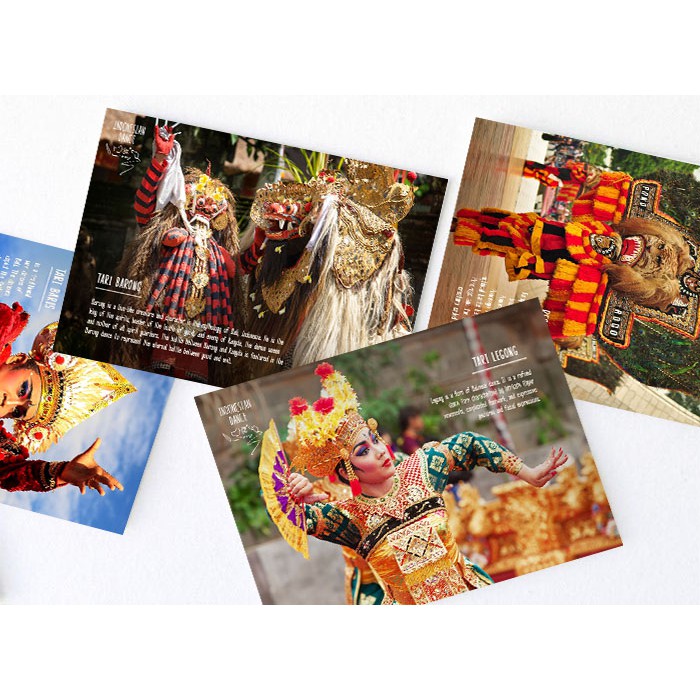 

Kartu Pos Tarian 3 - Postale