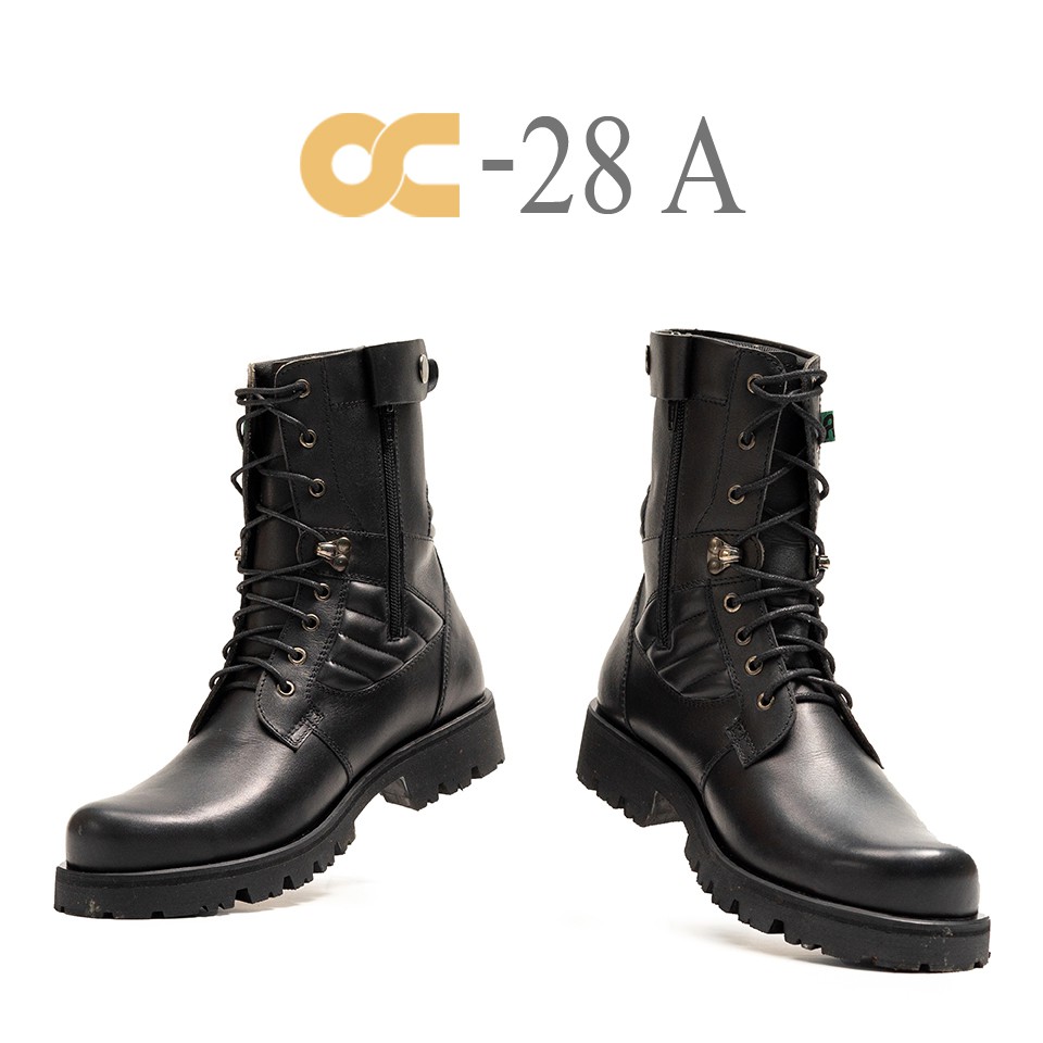 SEPATU PDL SAFETY KULIT ASLI BOOT OC-28A / SEPATU BOOT DINAS LAPANGAN