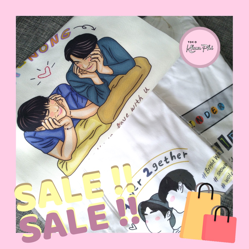 SALE T-SHIRT & TOTEBAG RAIKAN STAN ( BrightWin, Mewgulf, Thaiboo)