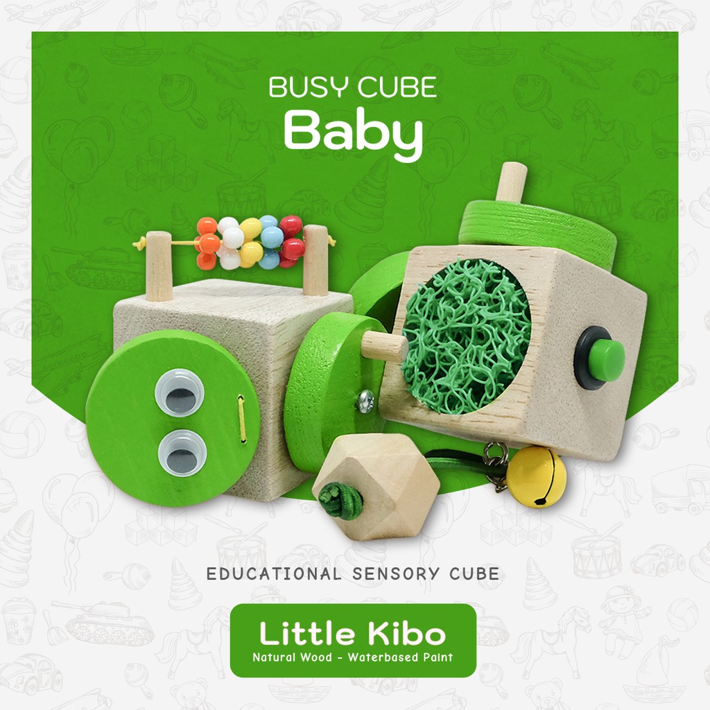 Littlekibo - Baby Cube - Green