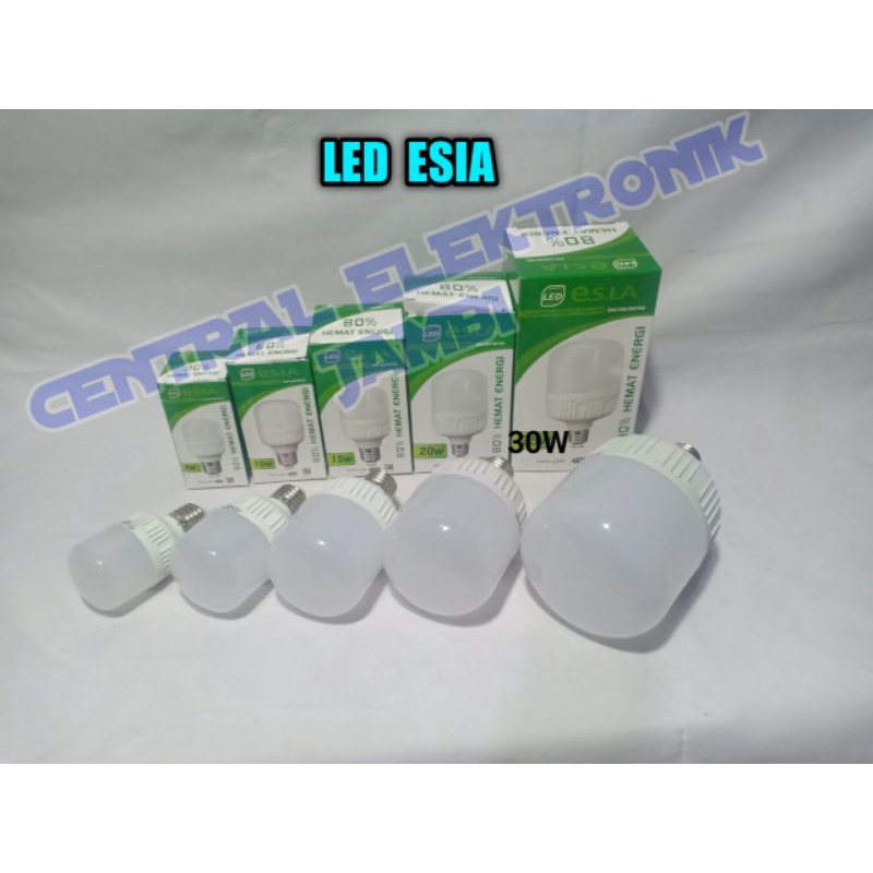 LED ESIA 5W, 10W, 15W, 20W, 30W, 40W CAHAYA PUTIH (6500K)