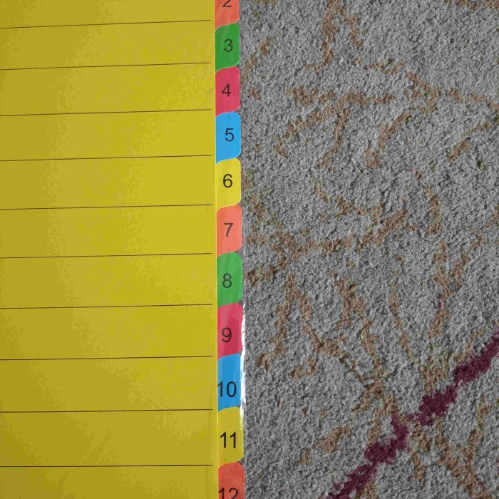 

Murah Devider Bantex 6051 ( 1-12 ) A4 Index Pembatas Bergaransi