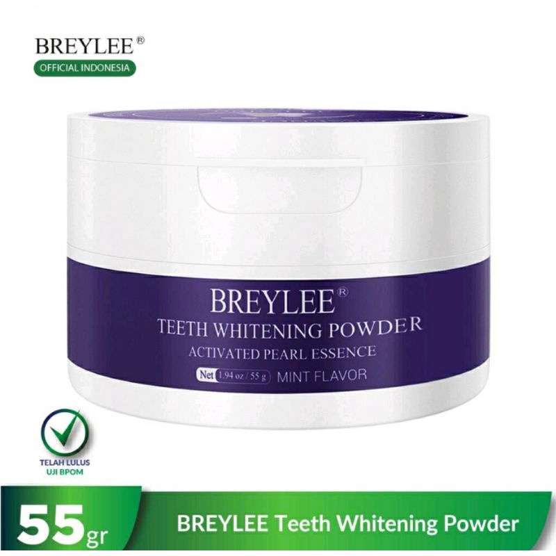 BREYLEE TEETH WHITENING POWDER