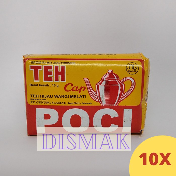 Teh Poci Kuning 10 X 9 gram