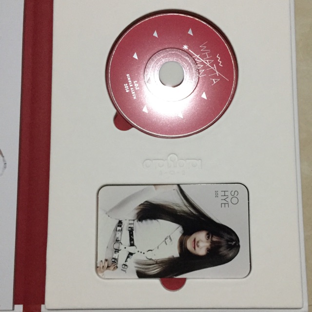[CD+PHOTOCARD] I.O.I SINGLE ALBUM WHATTA MAN (IOI - WHATTA MAN)