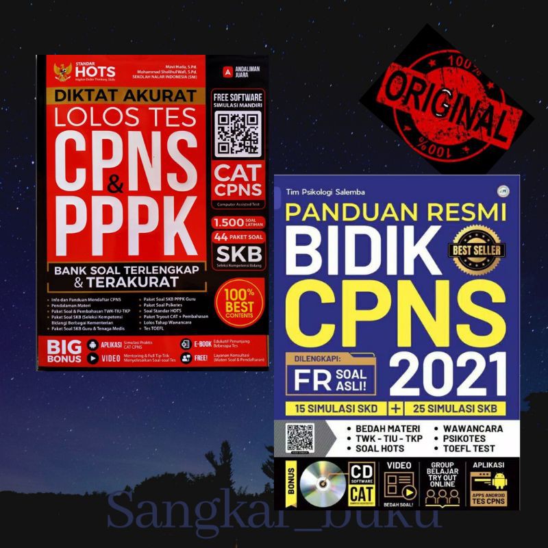 Flash Sale Buku Cpns Buku Panduan Resmi Bidik Cpns 2021 Diktat Akurat Lolos Tes Cpns Pppk Shopee Indonesia