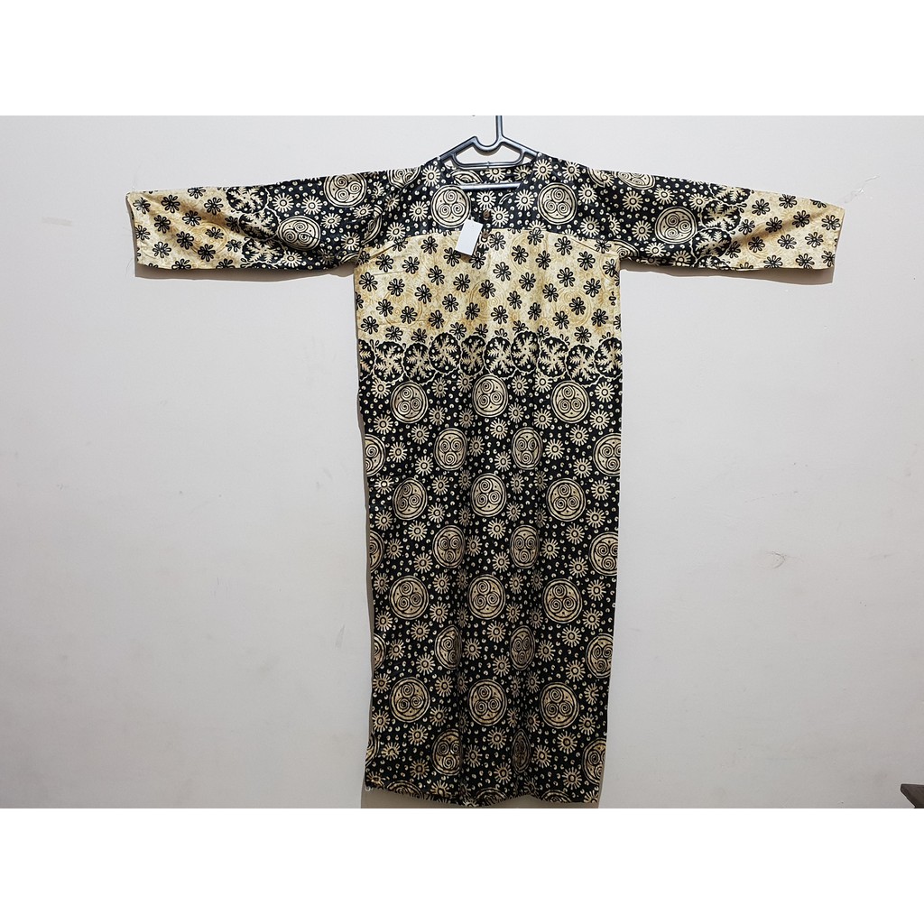 Daster Batik Lengan Panjang Sexi