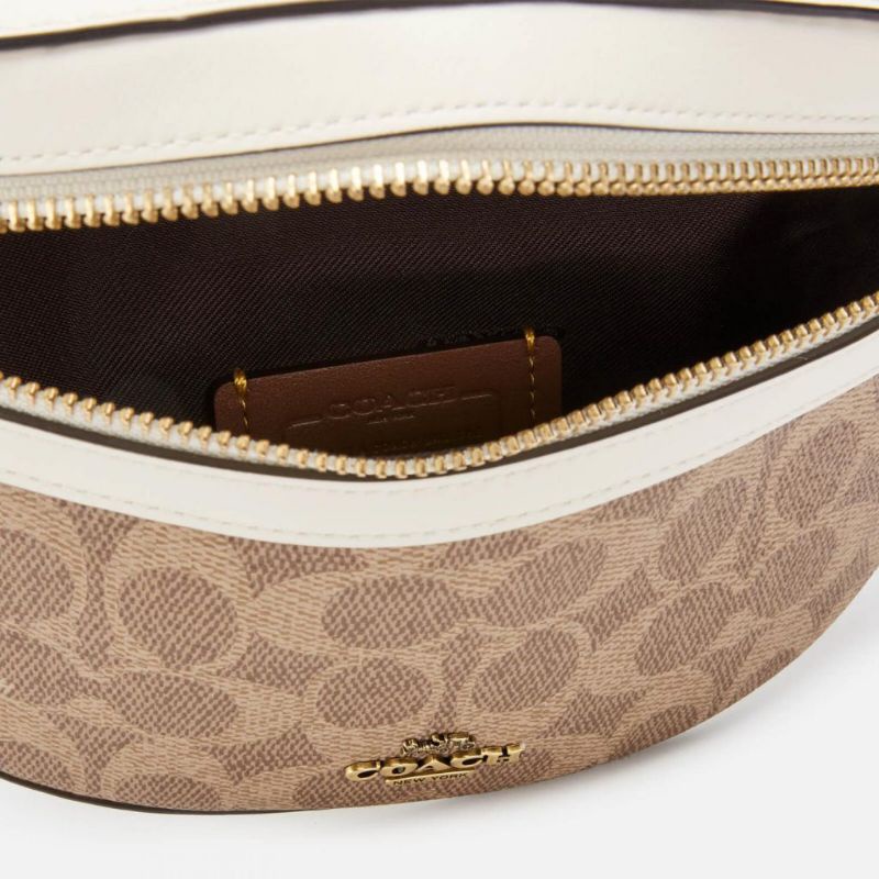 Coach Belt Bag In Signature Canvas(39937)