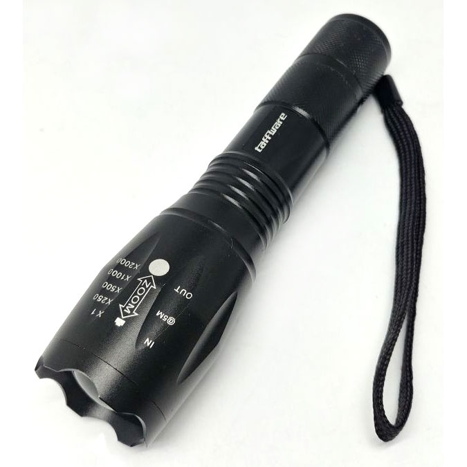 Senter E17s LED Cree XM-L T6 3800 Lumens - Black