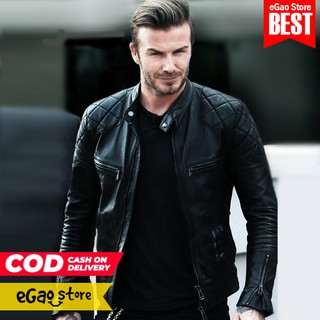 760+ Model Jaket Kulit David Beckham HD Terbaru