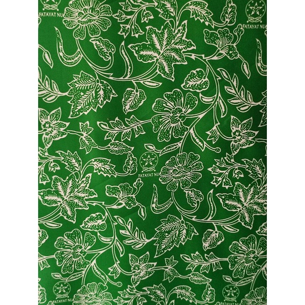 KAIN FATAYAT NU MOTIF BUNGA SEMI SUTRA