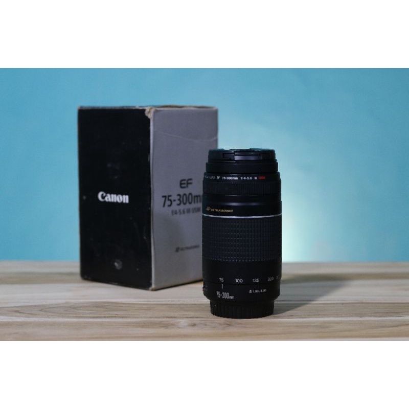 lensa tele canon 70-300usm iii