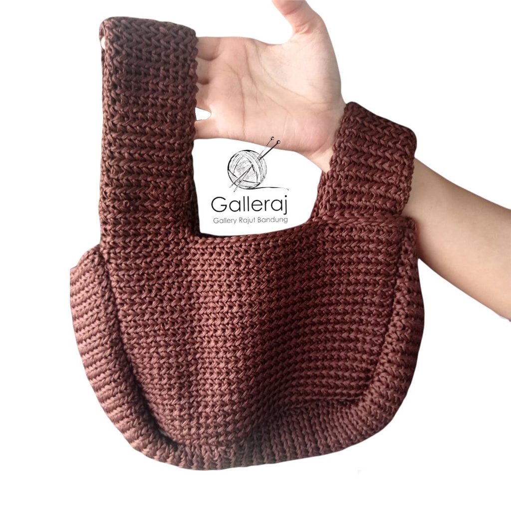 TAS RAJUT ANDIN / TAS WANITA / TAS PESTA HANDBAG TOTE BAG / BY GALLERAJ.ID