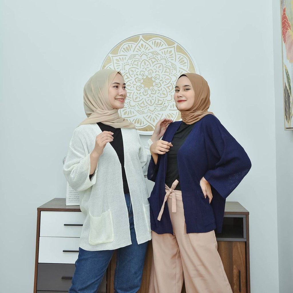 Ready 17 Warna Cardigan Rajut untuk Outer - Kardigan Loocy - Open Reseller