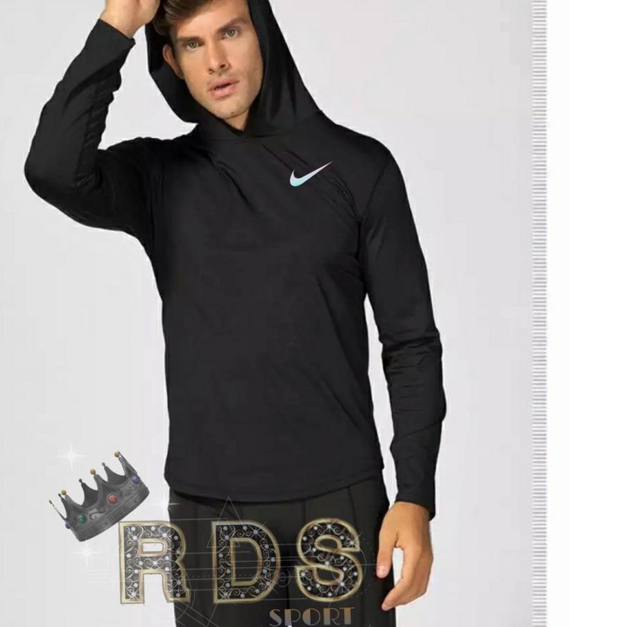 ♀ Manset Hoodie Olahraga / Baselayer Hoodie / Hoodie Olahraga ➹