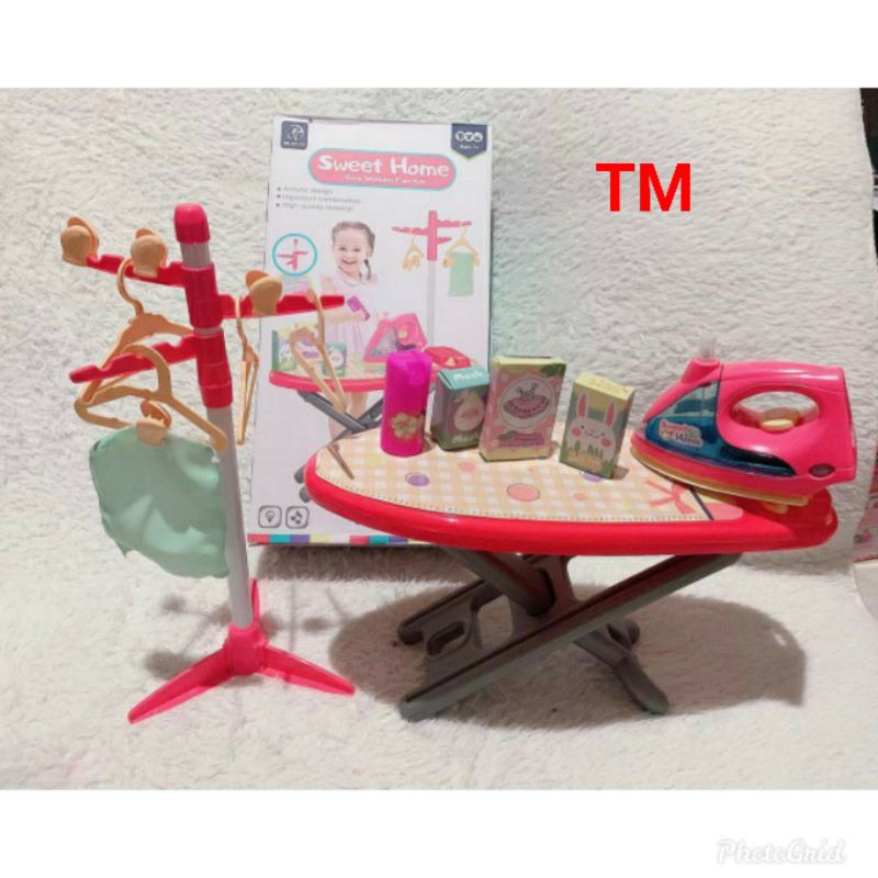 Mainan anak setrika /gosokan / Magical iron playset uk.besar
