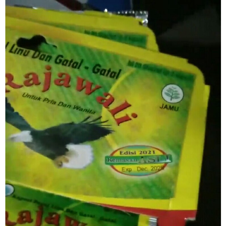 Rajawali RAJA WALI kapsul herbal asam urat terlaris
