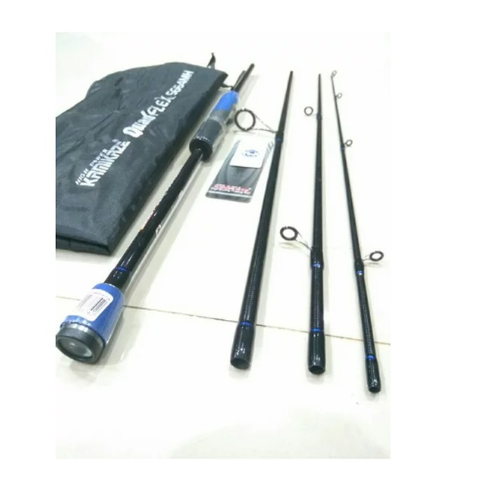 alat pancing mantul habis Joran Kamikaze QuadFlex 198 cm - Travel rod