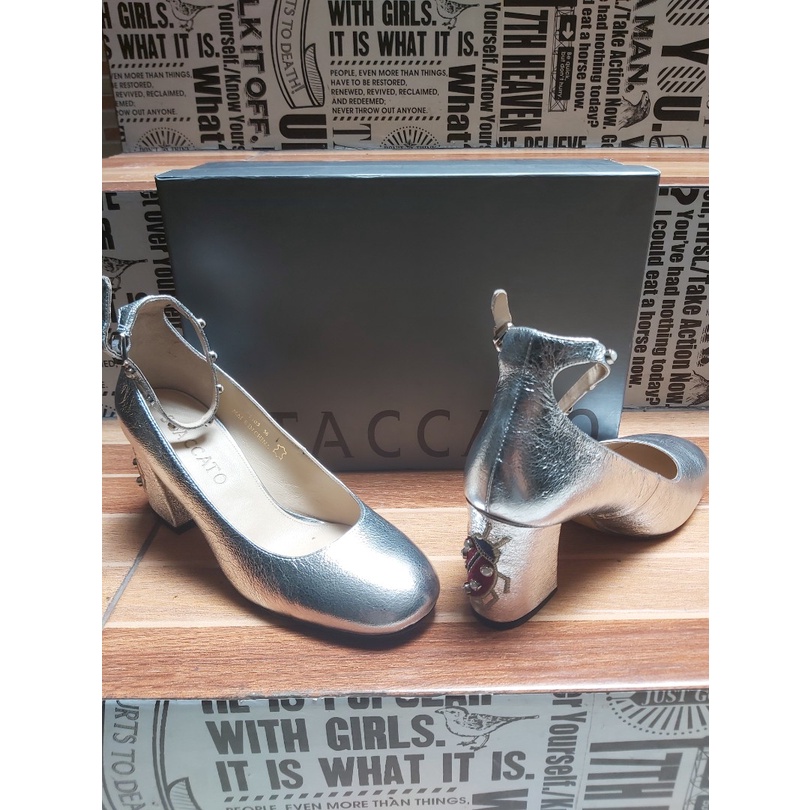 NEW SEPATU Staccato heels ORIGINAL BRANDED AUTHENTIC KERJA KULIAH PESTA PELOVED SECOND BEKAS6