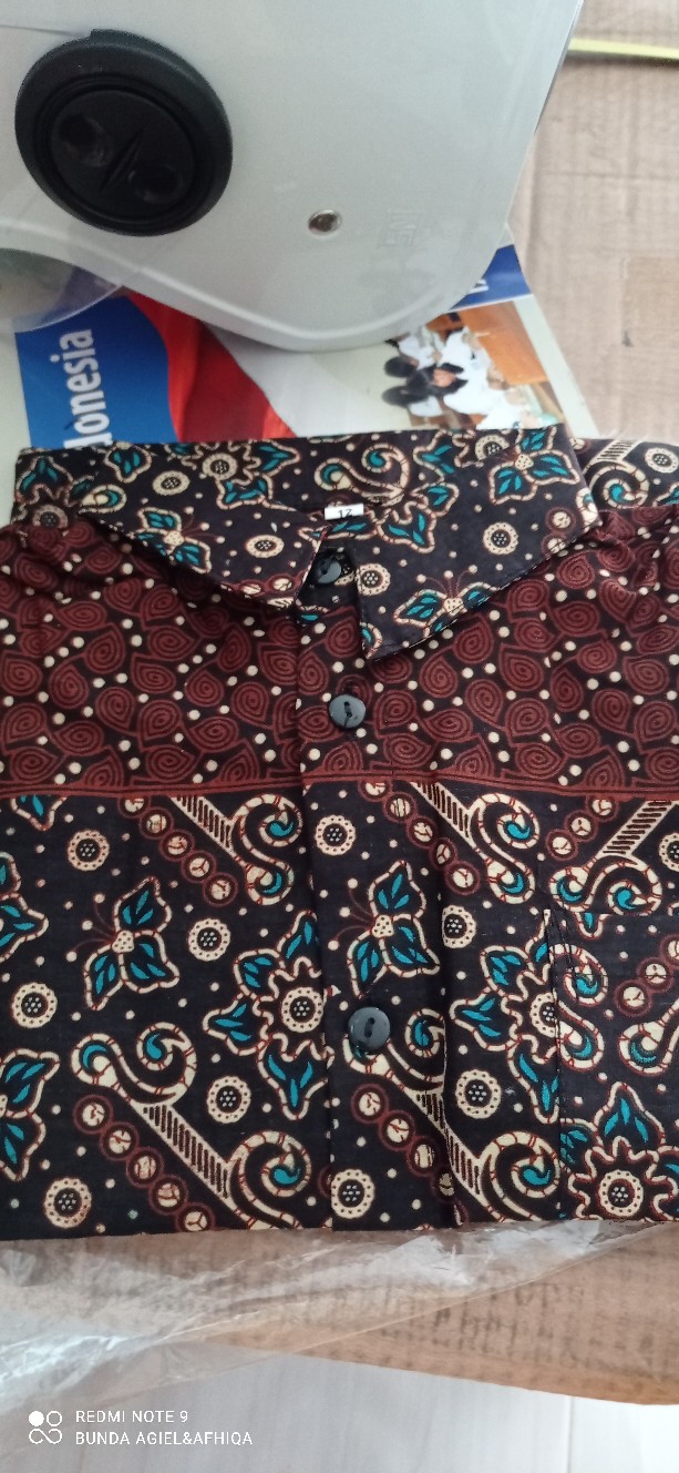 Promo!! Baju Batik Anak Laki Laki Lengan Pendek Batik Pekalongan ,(bisa Cod)  Umur 2- 12 Tahun