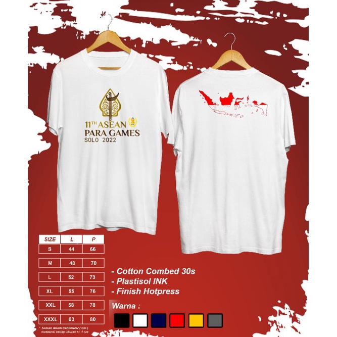 KAOS Asean Para Games Anak 1-5 Tahun
