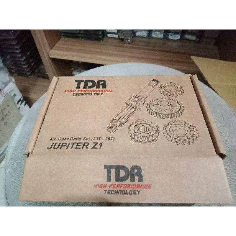 GIR RASIO GEAR RATIO VEGA ZR JUPITER Z1 TDR ORIGINAL 4 TH
