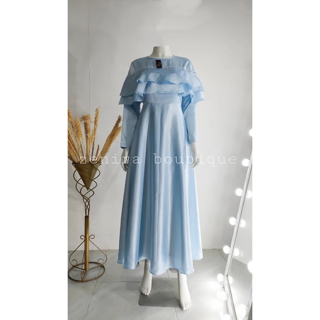 RUFFLELY gaun pesta kondangan / lamaran / bridesmaids / seragam keluarga / couple