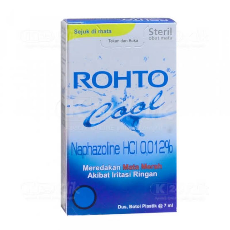 ROHTO COOL 7 ML STERIL OBAT MATA / OBAT TETES MATA ROHTO COOL 7 ML / EYE DROP