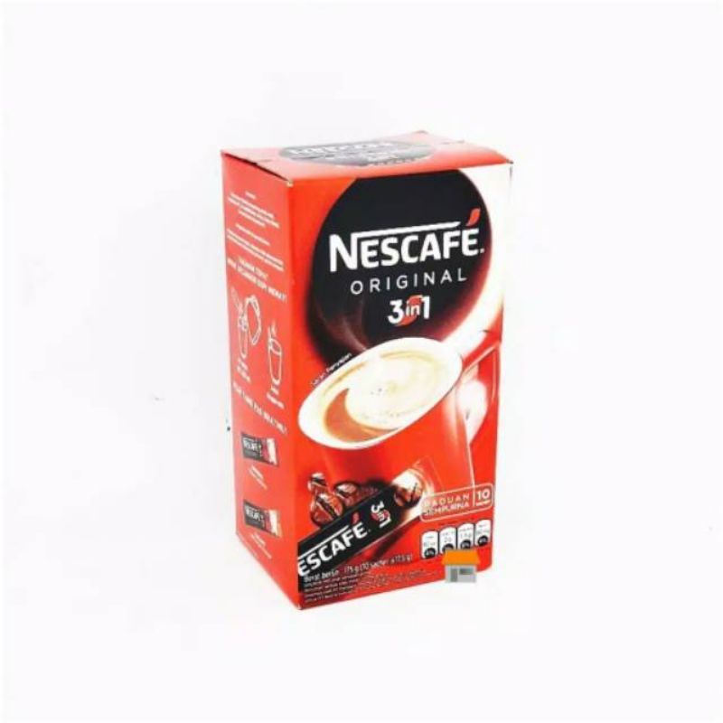 

NESCAFE Original 3 in 1 isi 10's
