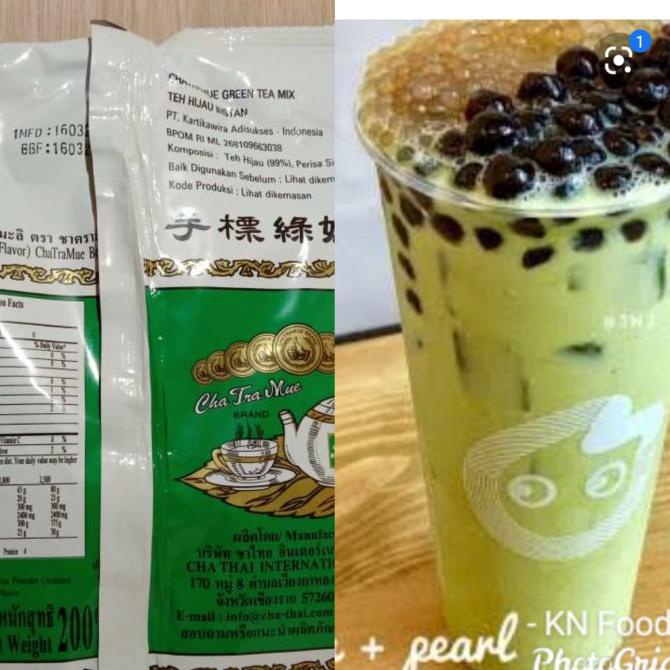 

[[BISA COD]] Thai Green Tea number one chatramue The Hijau Thailand 200gr BPOM LIMITED EDITION Kode
