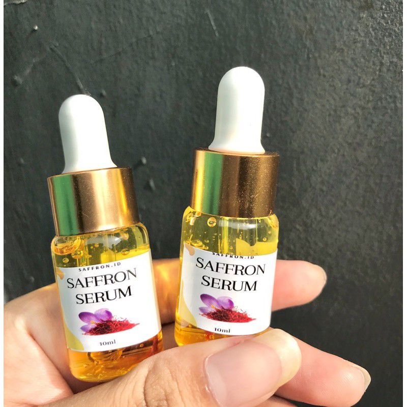 Serum Glowing Safron Penghilang Flek Hitam Jerawat Dan Bekas Jerawat Ampuh Menghilangkan Flek Hitam Memutihakan Dan Mengglowingkan Wajah