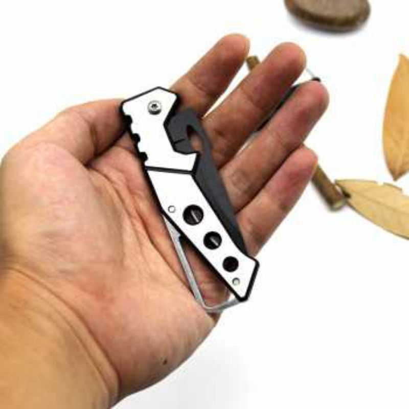 Pisau Lipat Saku Tajam ORI Mini Serbaguna Portable Knife Survival