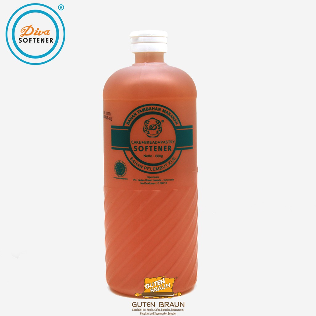 

DIVA Cake Softener Aroma VANILLI 600 gr - Pelembut Adonan Kue