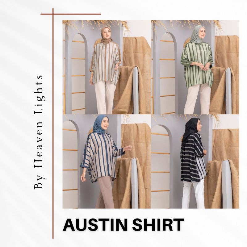 ZYANA SHIRT, DAKOTA SHIRT & AUSTIN SHIRT BY HEAVEN LIGHTS