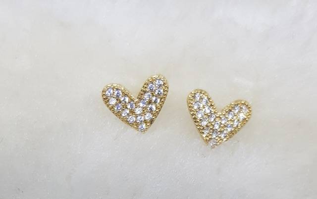 Fifi Fashion Anting Giwang Gold Diamond Xuping Titanium Antikarat Antialergi