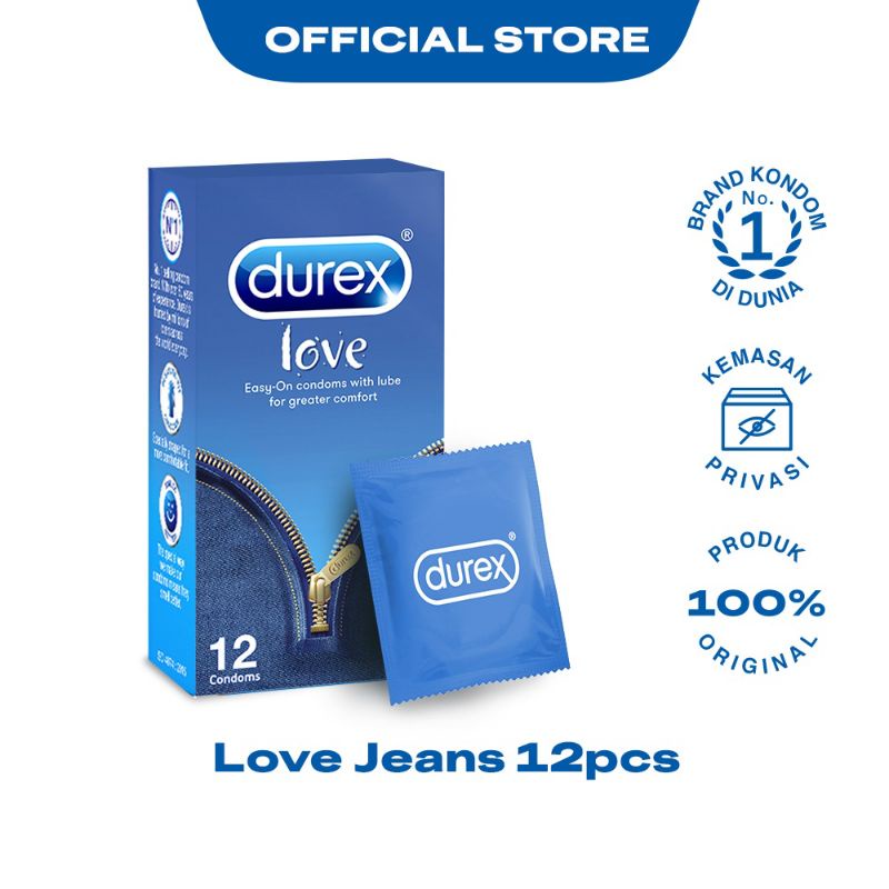 DUREX LOVE JEANS 12'S