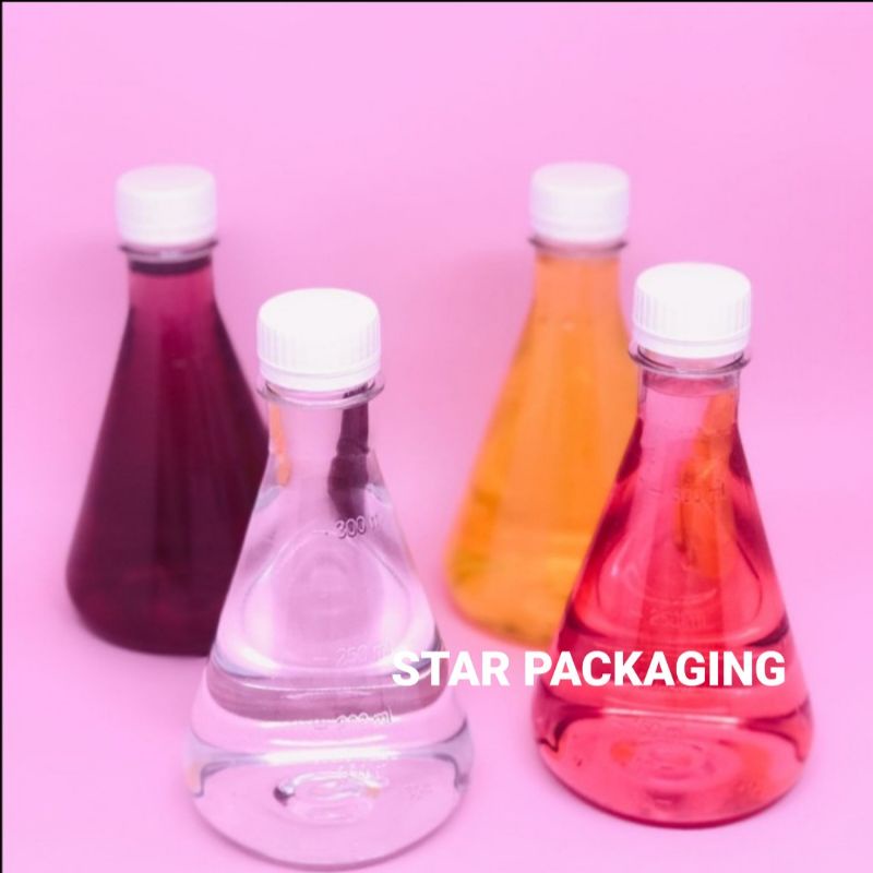 Botol 300ml Botol Plastik Lab 300ml Botol PET Botol Plastik 300ml Botol Lab