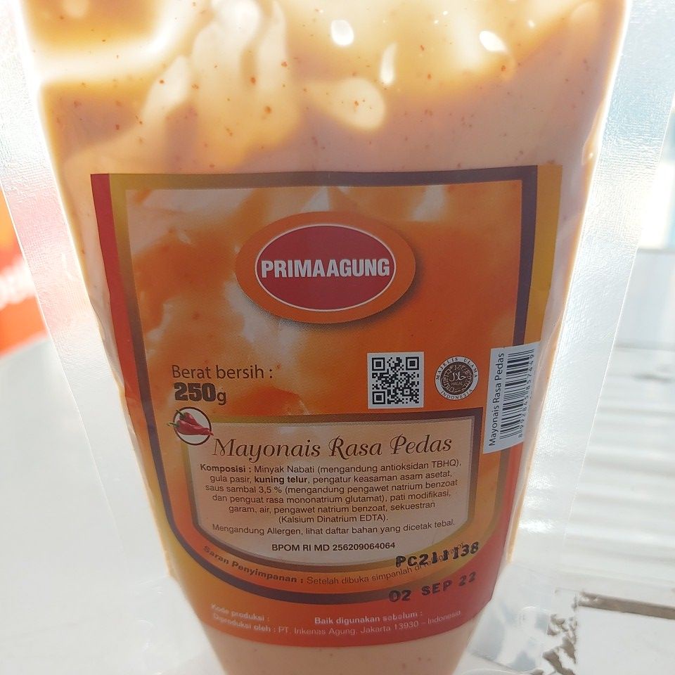 

Mayonaise rasa pedas