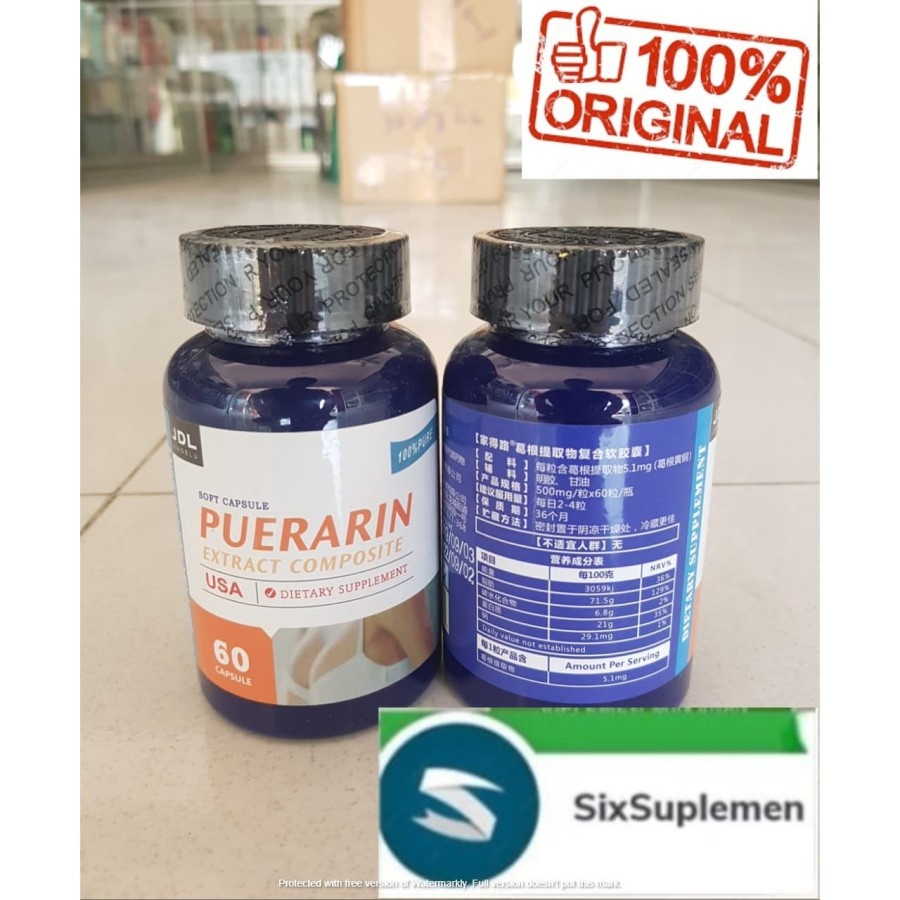 Puerarin isi 60 softgels