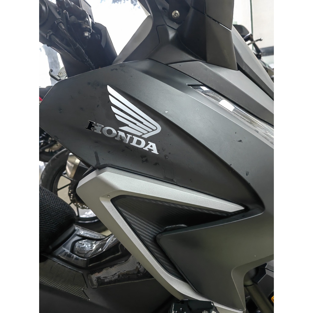 Stiker Sepeda Motor Honda Stiker Logam Nikel Murni Aksesoris Modifikasi Sepeda Motor Untuk CBR CB PCX Series