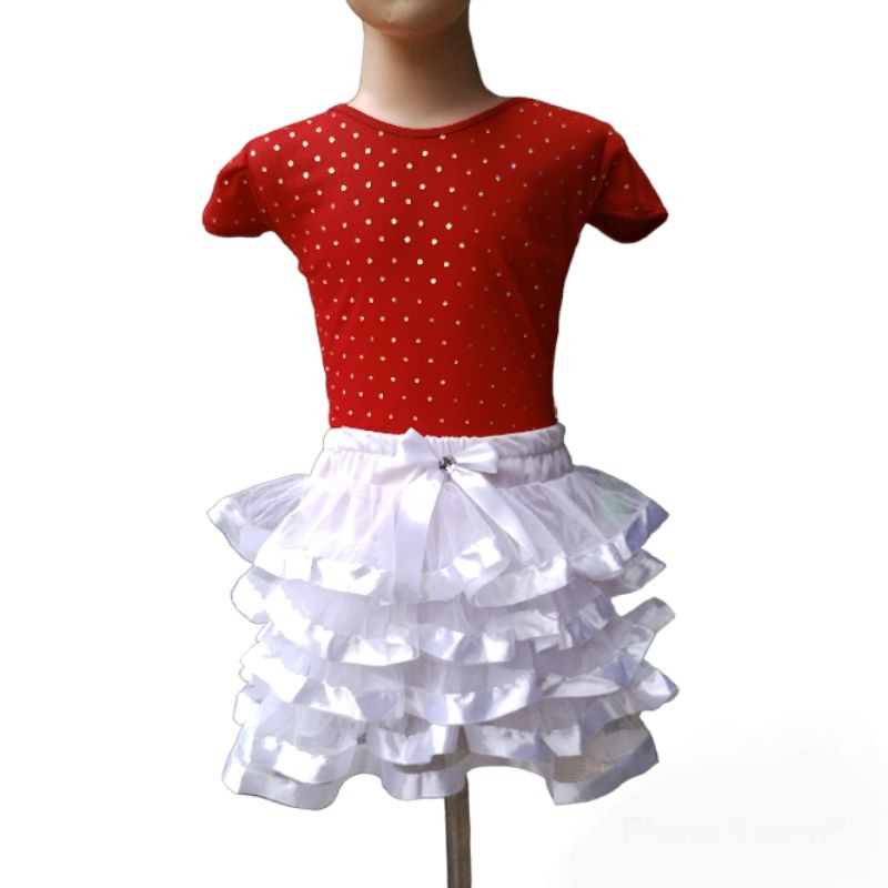 Morena Setelan Rok Anak Perempuan - Setelan Rok Tutu Bayi - Setelan Rok Tutu Anak Perempuan - Setela