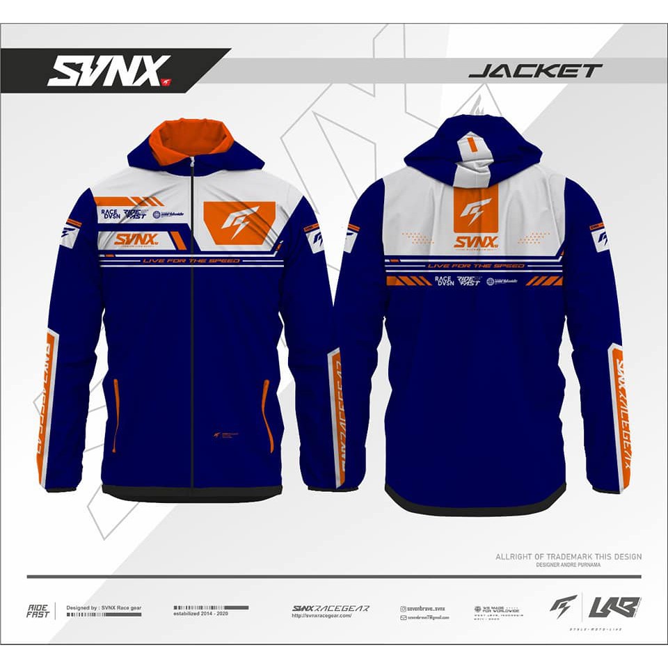 JAKET HOODIE SVNX PREMIUM JAKET WATERPROOF