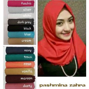 Hijab Jilbab Pashmina Zahra Katun Ima 175x75