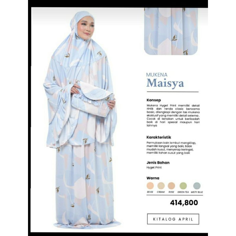 Mukena maisya rabbani original new 2021